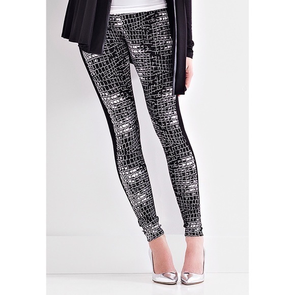 Lysse Croc Meridian Leggings